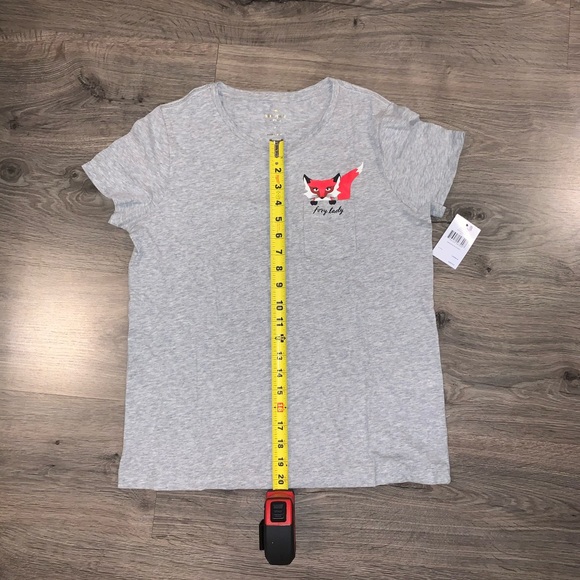 Kate Spade fox t-shirt Size S - Picture 5 of 6